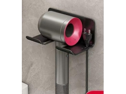 1 Suporte para Secador de Cabelo, Parede Pa Ra Cabelo Sem Fu GOKOCO