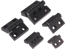 1 Dobradiça Pequena Preta Mini De Plástico Para Porta Armário Com Rolamento, Dobradiça De Abs 40x30