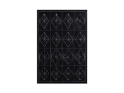 Modelo De Stencil De Pedras Para Unhas Adesivo Em Plástico Transparente Ferramenta De Manicure Diamante Grande