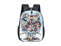 Mochila Messi Infantil Estampa De Desenho Animado Mochila Escolar Para Estudantes Slowmoose