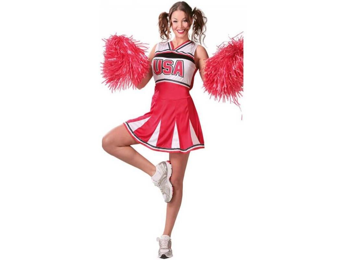 Fato de Mulher DISFRAZZES Cheerleader (Tam: S)