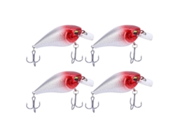 Isca Artificial Minnow Crank Rock 4pcs 3