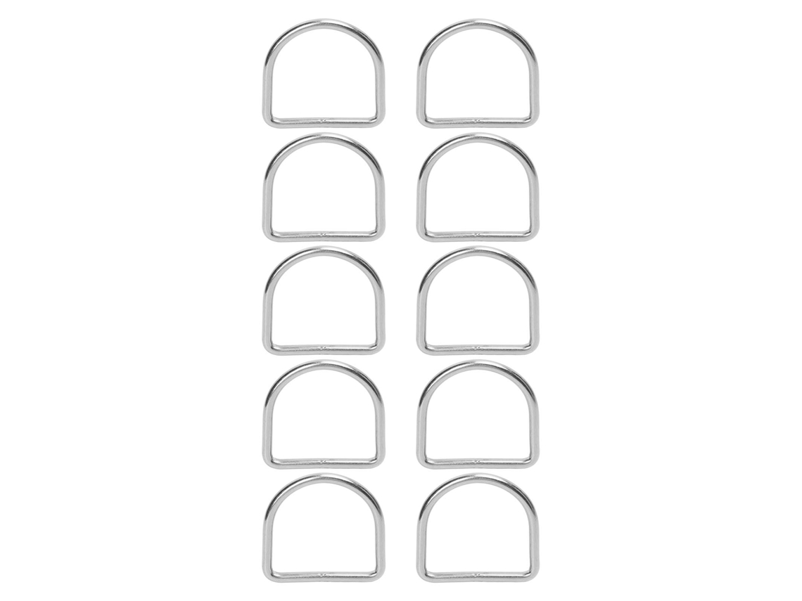 Business 10 Pcs Anel D de Aço Inoxidável 316 para Surfe Kayak | S/MARCA