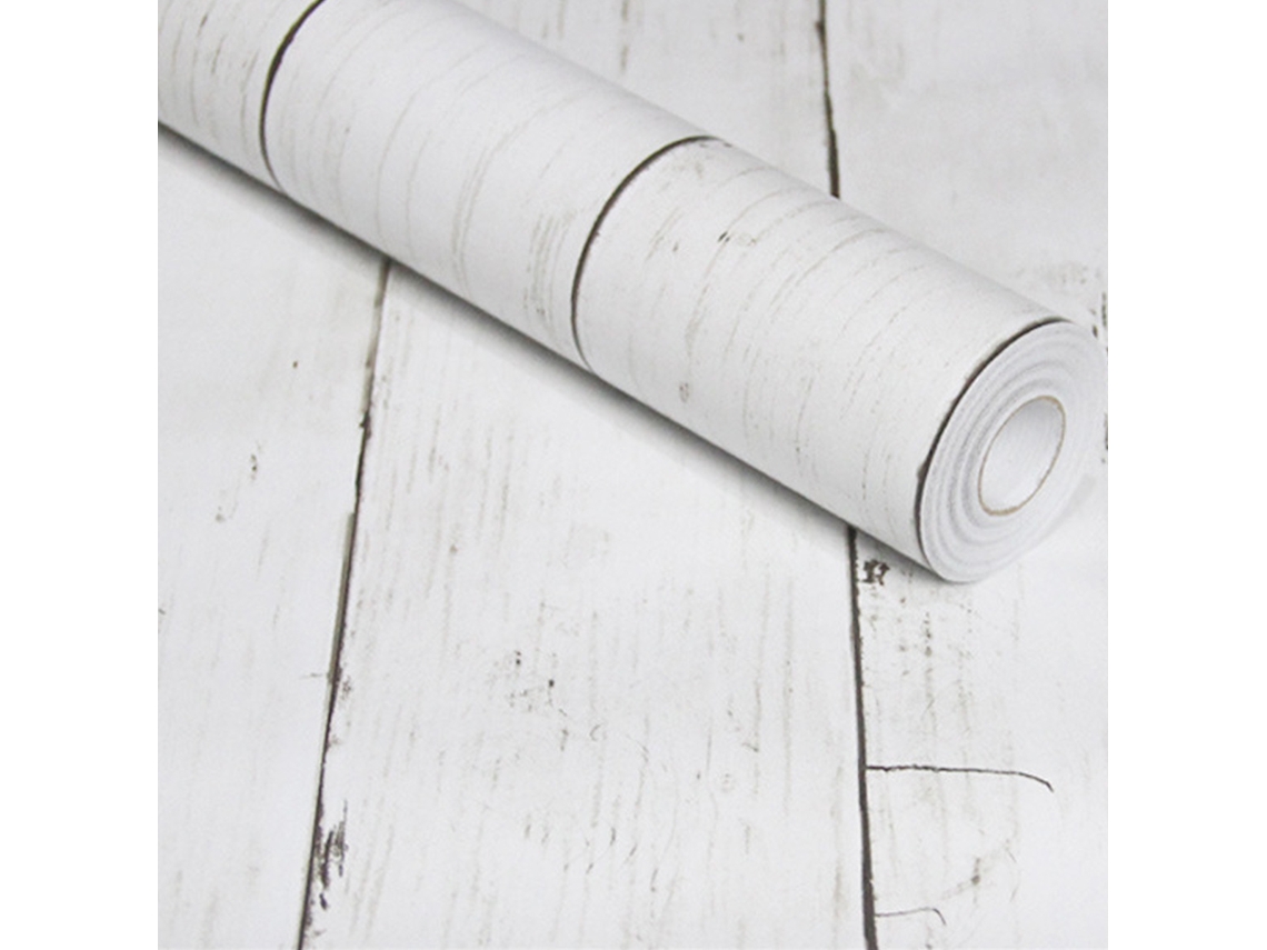 Papel de Parede Madeira Adesivo para Móveis Textura de Grão Natural NEVEANCE