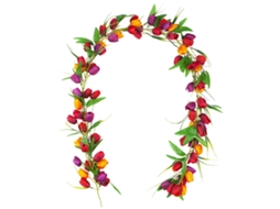 Laxiscreed Tornilho Artificial De Tulipas Para Decoração De Primavera E Páscoa, Vime De Exterior