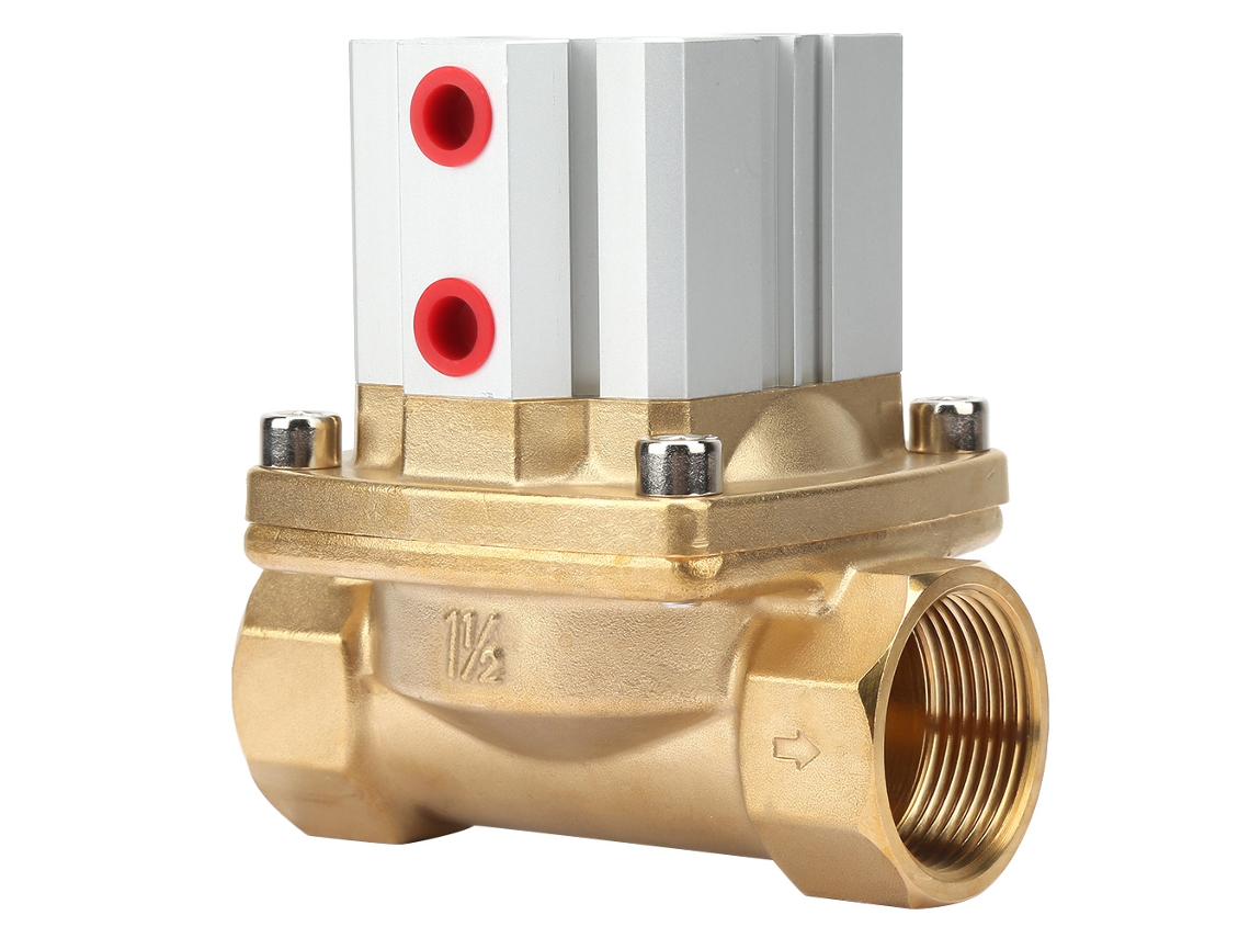 Válvula De Controlo Pneumática Em Latão Com Selo De Óleo Ptfe - Laxiscreed