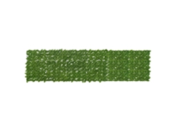 Vidaxl Tela De Varanda Com Folhas Verde E Amarelo 300 X 75 Cm