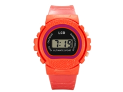 Reloj Electrónico Infantil Moda Niños Pulsera Regalo Naranja