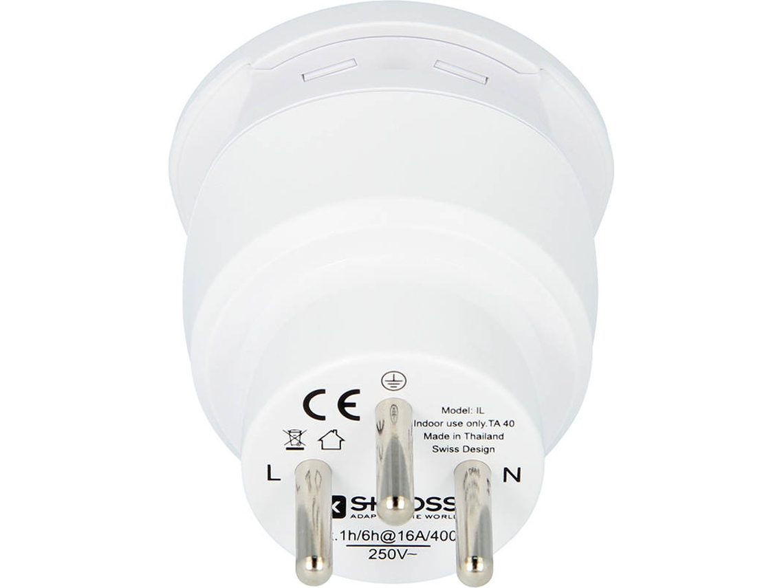 Adaptador de Viagem SKROSS Combo World to Israel