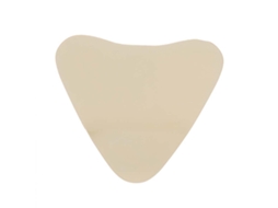 Parche De Silicone Reutilizável Anti-rugas Para Peito (triangular Dourado)
