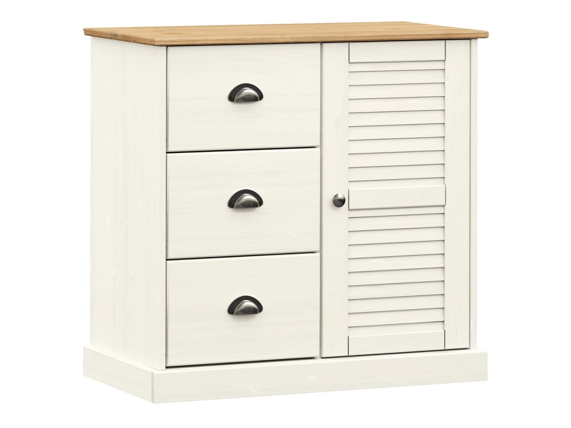 Sideboard, Sideboards Vidaxl Branco Madeira De Pinho (n/a)