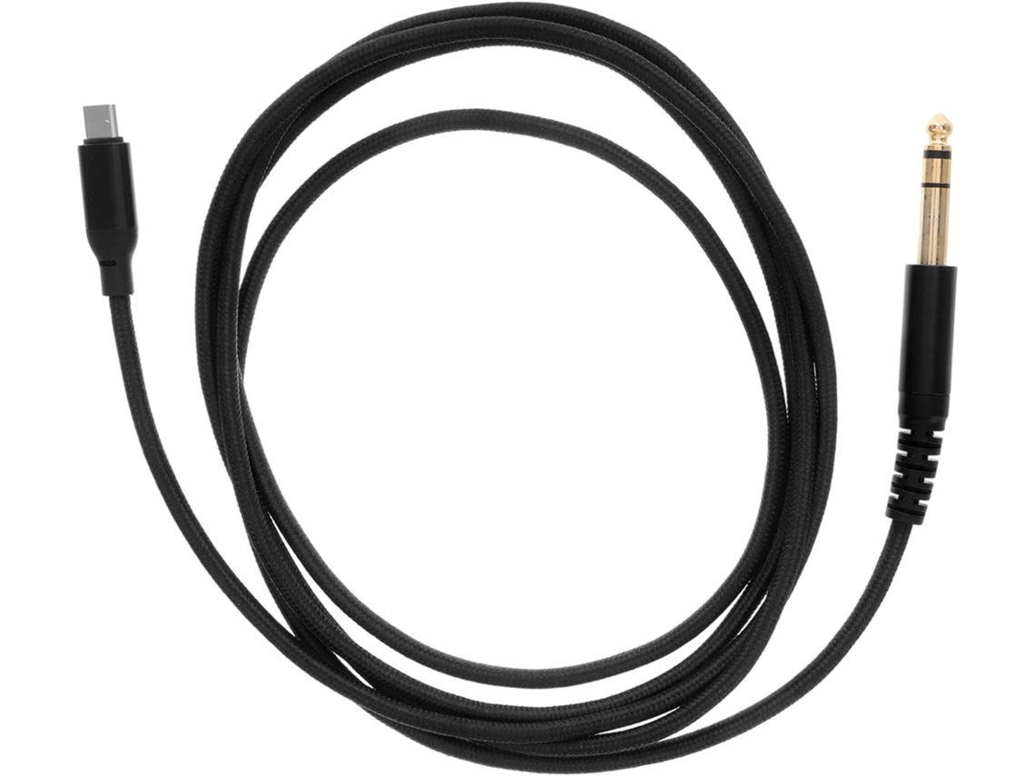Cabo De Áudio Usb Tipo C Com Chip Digital Integrado, Som Nítido, Trs