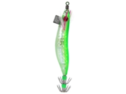 Lure (luminous Fish Attracting, Spotted Bionic) 9g Green Wooden Shrimp Squid Hook Octopus Hook Fishing Lure