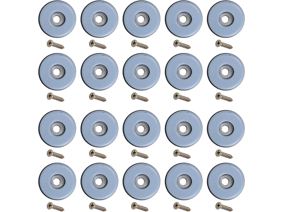 Conjunto de 10 Dobradiças Cilíndricas de Latão para Roupeiros com Relevo, Portas de Roupeiros Pequenos e Roupeiros.