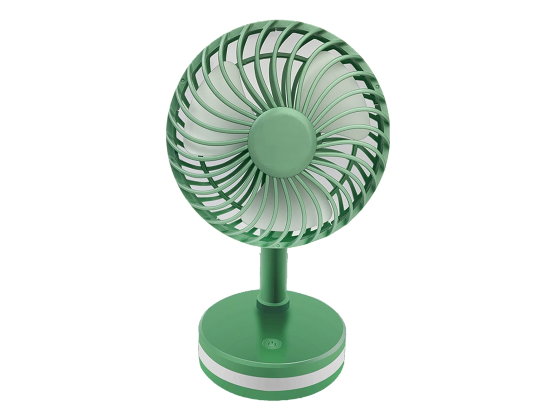 Mini Ventilador De Mesa Usb Lâmina Dupla