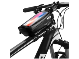 Bolsa Impermeável Para Celular De Bicicleta 1l - Suporte De Guidão Tátil Até 6.5''