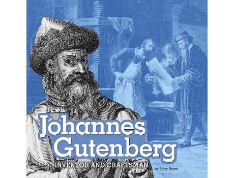 Livro Johannes Gutenberg Inventor and Craftsman First Facts STEM Scientists and Inventors de Mary Boone (Inglês)
