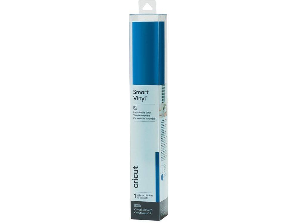Smart Vinil Removível CRICUT Blue M18 (33x91cm - 1 Folha)