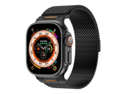 Bracelete Apple Watch Aço Inoxidável Estilo H 14mm Prateada XIAOMOYU