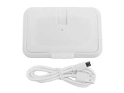 Primerox aquecedor de Toalhas Umedecidas para Bebê Portátil Usb com Temperatura Constante Branco