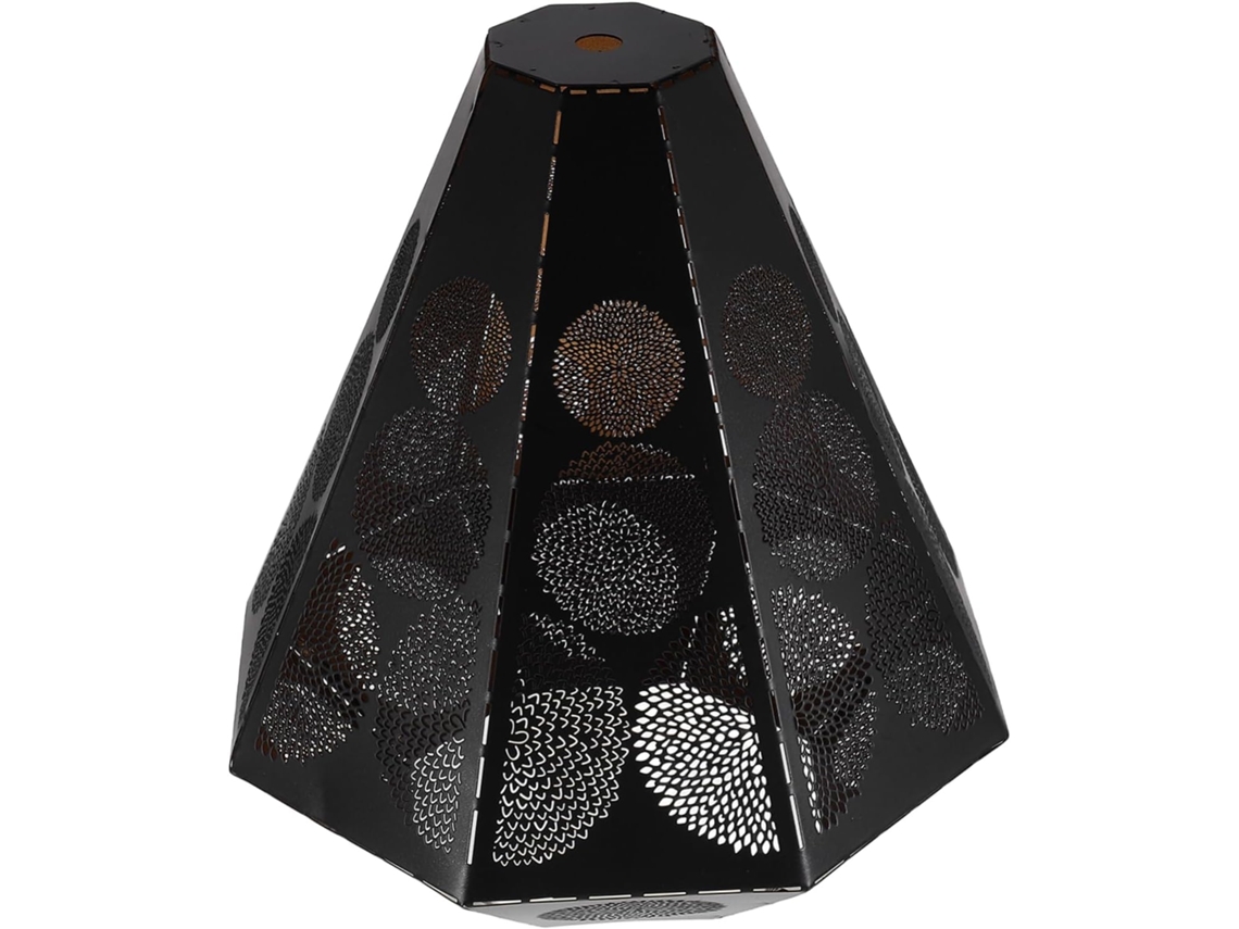 Luminária de Mesa Moderna e Elegante com Design em Preto e Dourado. SFUSHOS