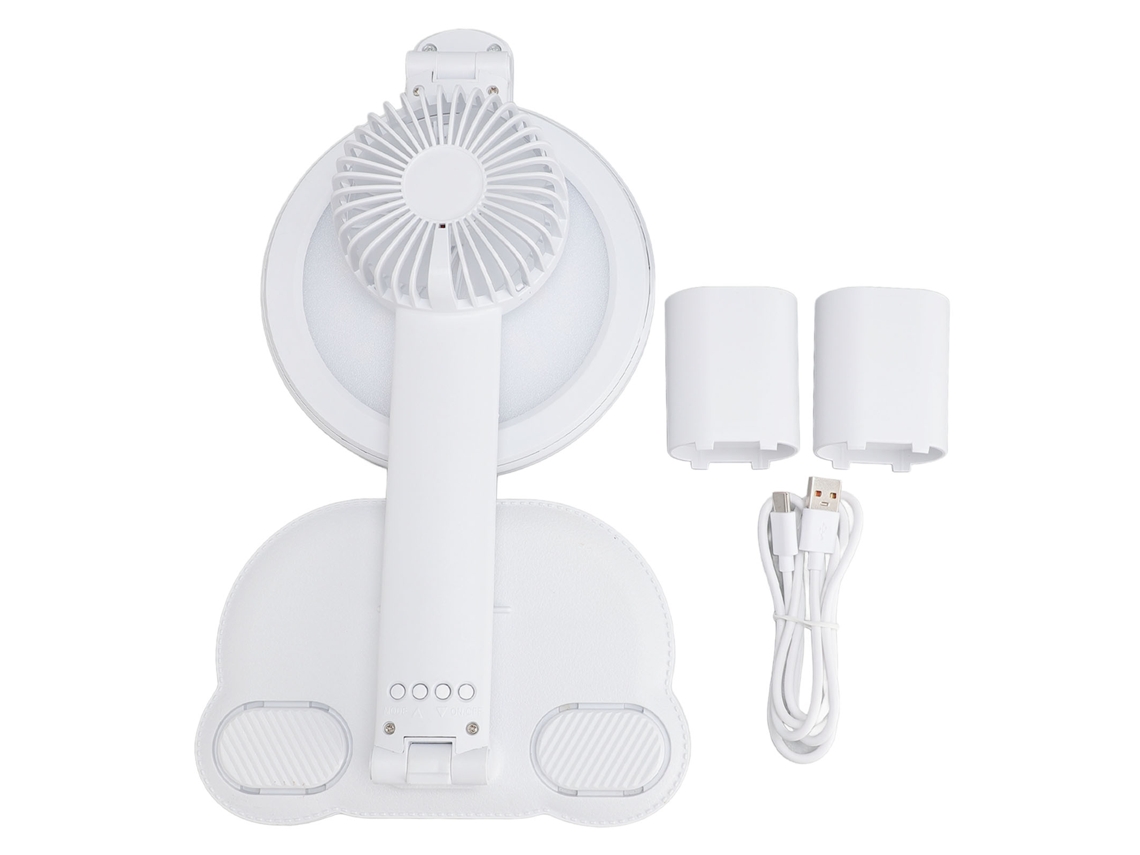 Lâmpada de Mesa Led com Controlo Táctil, Dimmable, 3200mah e Porta canetas