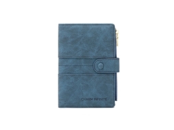 Capa Para Passaporte Rfid, Clipe Para Passaporte, Azul