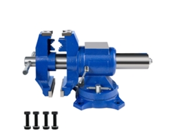 Morsa Multifuncional Succebuy De 6 Polegadas, 30 Kn, Base Giratória De 360 ​​​​graus, Cargas Pesadas