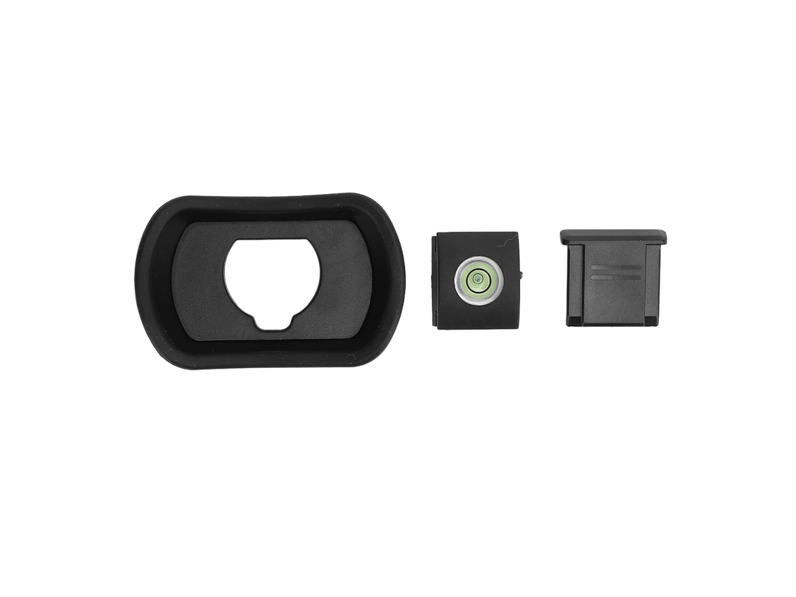3 Pcs Set Camera Viewfinder Eye Cup Hot Shoe Cover And Bubble Level For Gfx100ii 100 Xh1 Xh2s Gfx50s X T5 T4 T2 T LAXISCREED