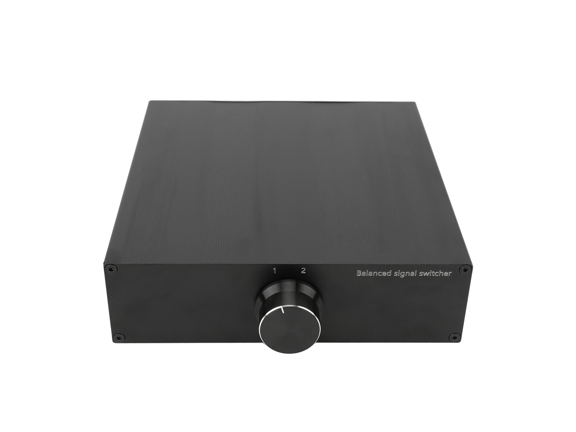 Audio Switcher, Comutação de Sinal de Dois Canais, Transmissão Sem Perda Xlr Balanceada EOOCOO