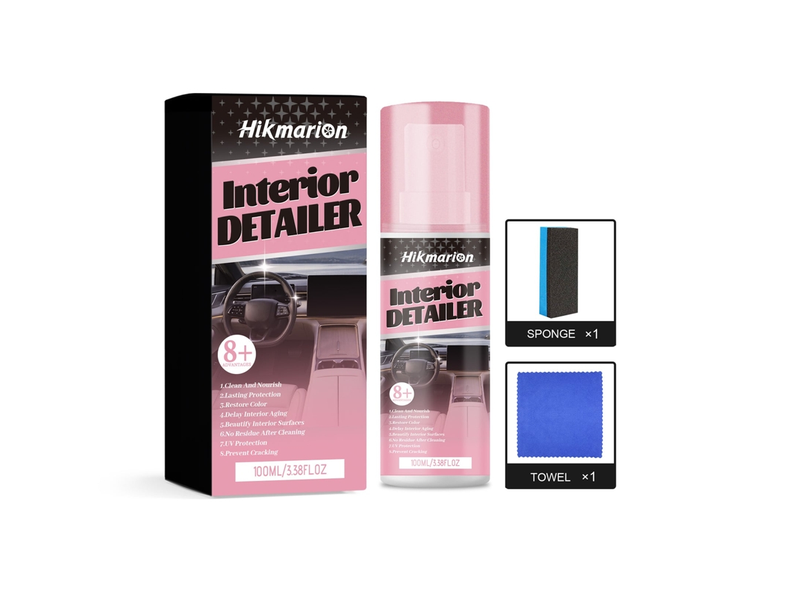 Kit de Limpeza de Interior LAXISCREED para Couro e Plástico