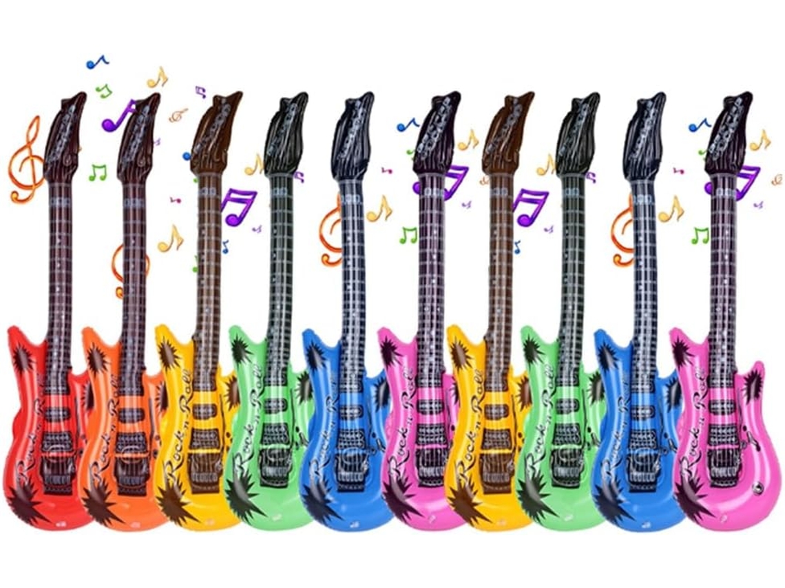 Guitarra Inflável para Festas e Presentes SFUSHOS