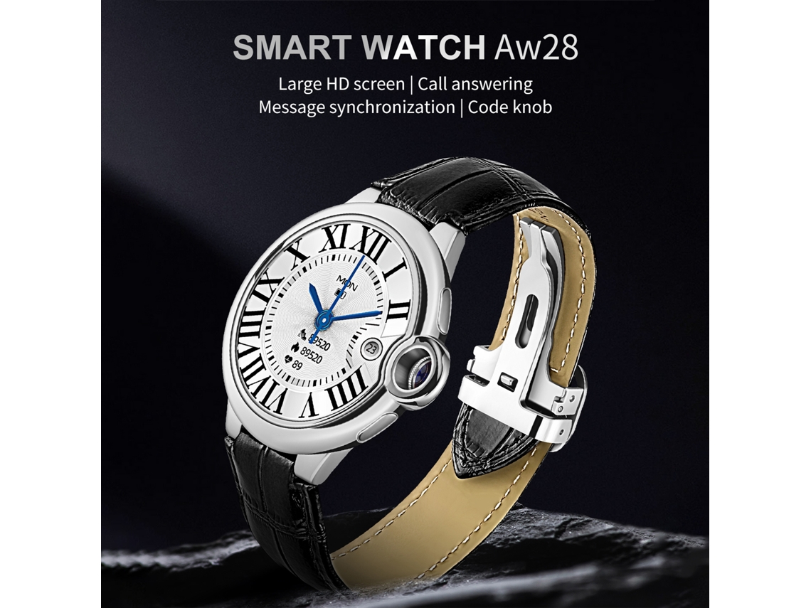 Smartwatch EOOCOO (chamada Bluetooth, Monitoramento)