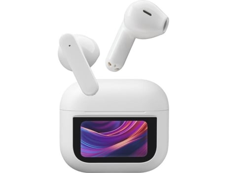 Auriculares Bluetooth MUSIC SOUND - BTMSTWSG (In Ear - Branco)