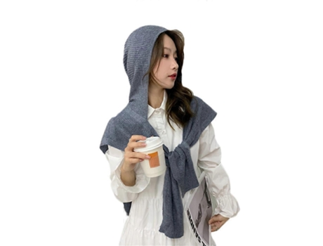 Cachecol Macia De Mulher Giecy Liso Longo Gola Xales Elegantes Grosso Quente (tamanho Único)