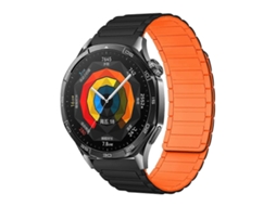 Pulseira De Silicone Magnética Com Três Contas