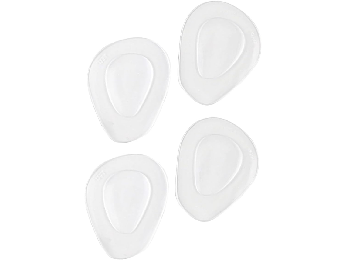 Almofadas De Gel Sílica Espessas Para Sapatos Salto Alto, 2 Pares