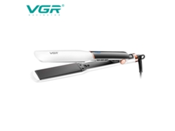 (branco) Prancha De Cabelo Feminina Com Visor Digital Lcd E Aquecimento Cerâmico