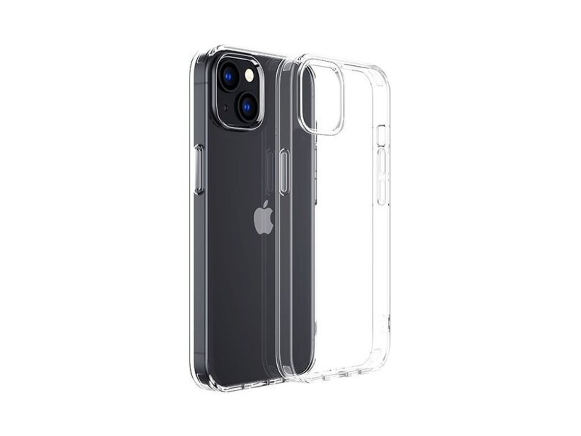 Lurelia Capa Transparente Flexível Para Iphone 14 Plus Em Tpu