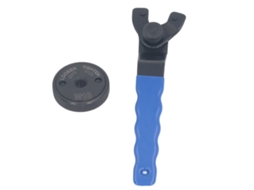 Porca De Bloqueio Laxiscreed Para Esmeril Angular Com Ferramenta Ajustável E Placa De Inox Resistente
