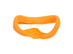 Aetheria capa Facial de Silicone para Pico 4 Acolchoamento Soft Lavável Resistente À Água Laranja