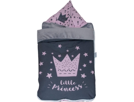 Saco  Cuco Polar Little Crown Rosa