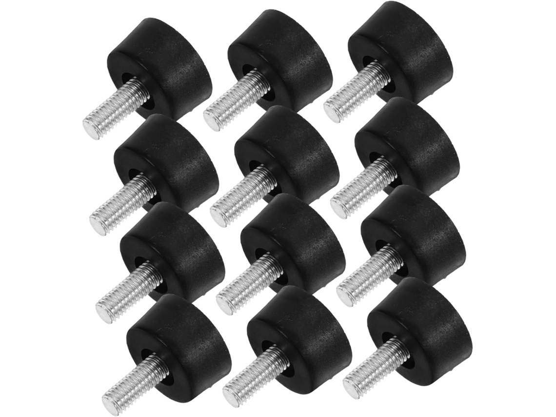 Mipcase Conjunto De 20-niveladores Parafuso Ajustáveis Para Móveis Niveladores Pé Resistentes Mesas, Cadeiras E Sofás