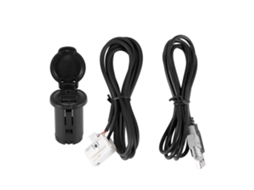 Conjunto De Cabos Usb Aux Masculino Para Stereo Carro Peugeot Citroën Rd43 Rd45