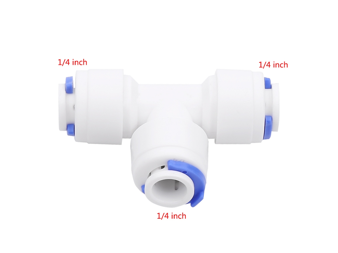 Conector De Tubo Push-in Laxiscreed De Três Vias Para Ligação De Tubos E Conexões Multi-direcionais