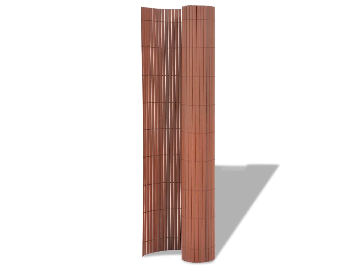 Cerca Para Jardim Castanho 150 X 300 Cm Pvc