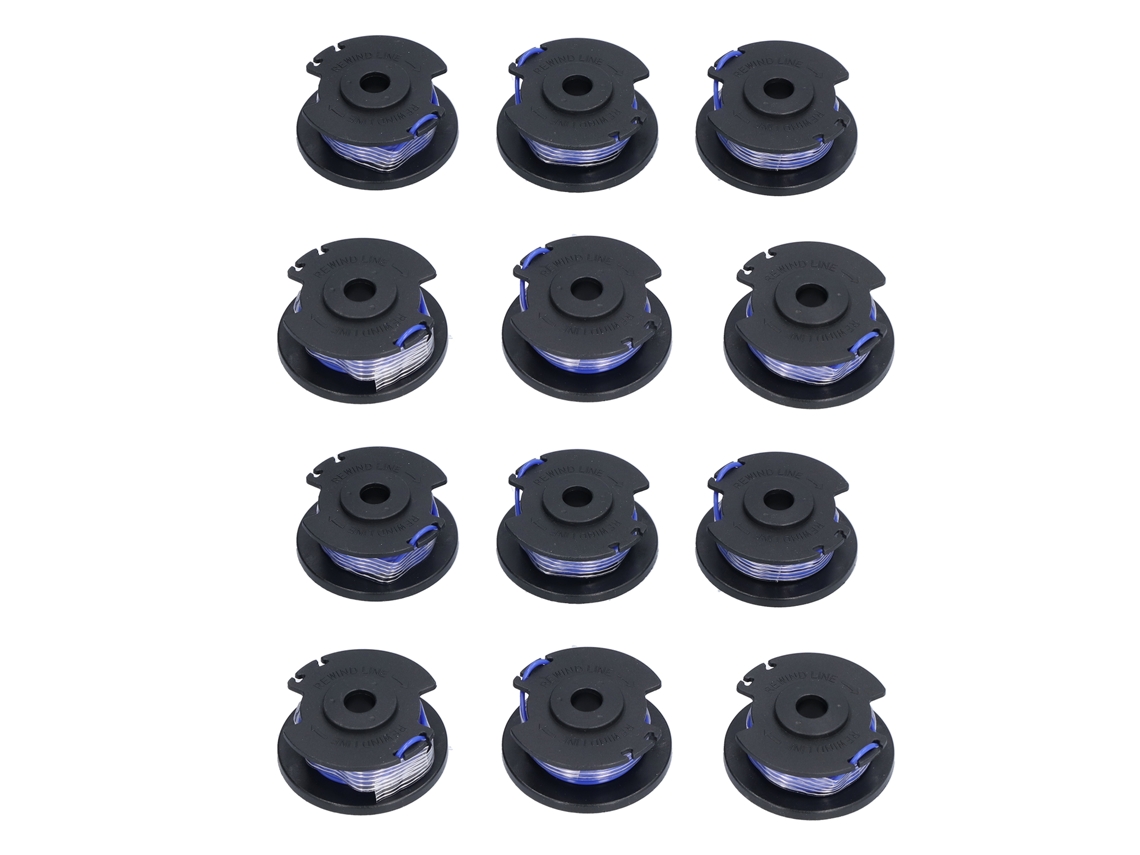 Kit de 12 carretéis de linha para Ryobi CHABERLU