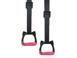 Yncm-anéis De Ginástica Infantil Com Cintos Ajustáveis Pp Nylon Aço