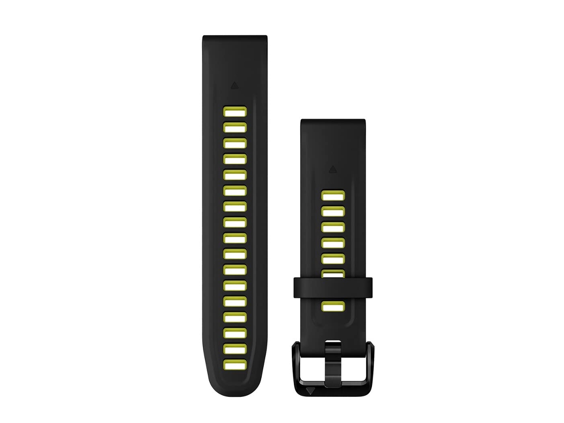 Bracelete GARMIN Quickfit (Preto e Verde - 20 mm)