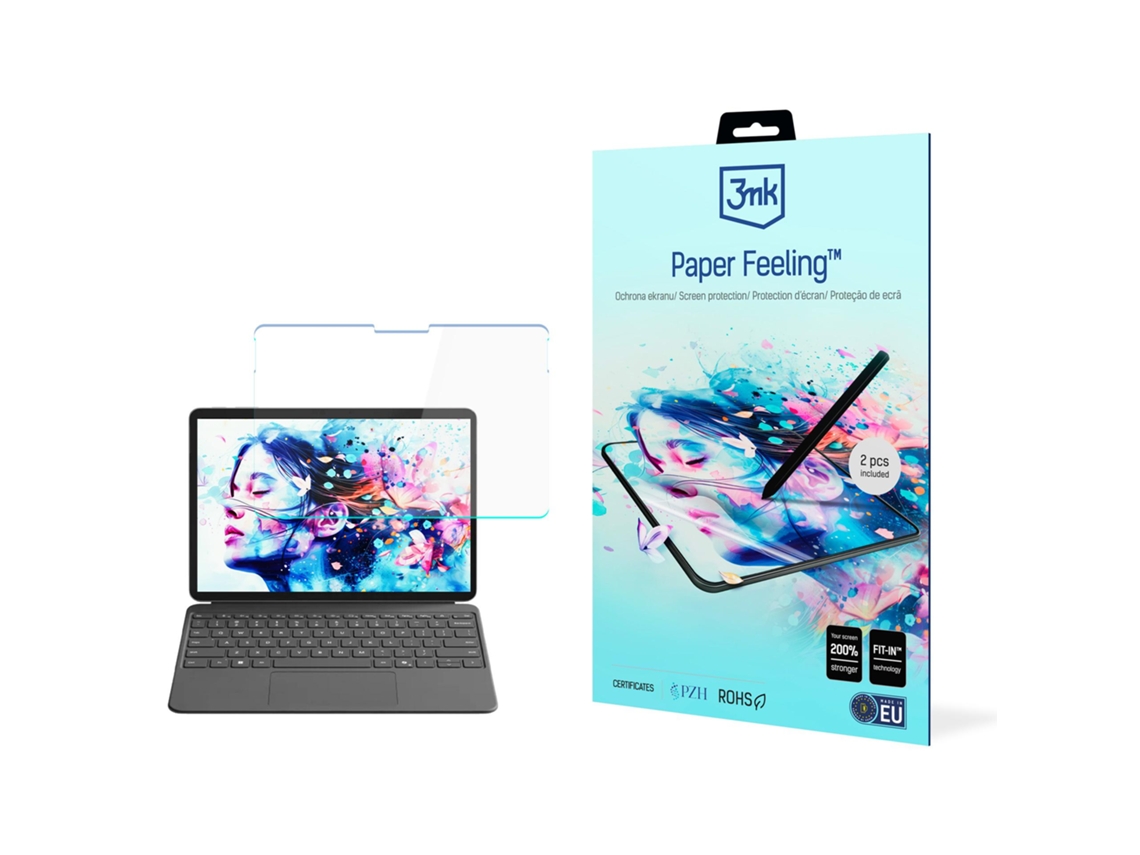 Película Protetora De Tela 3mk Com Textura De Papel Para Microsoft Surface Pro Copilot De 12 Polegadas.
